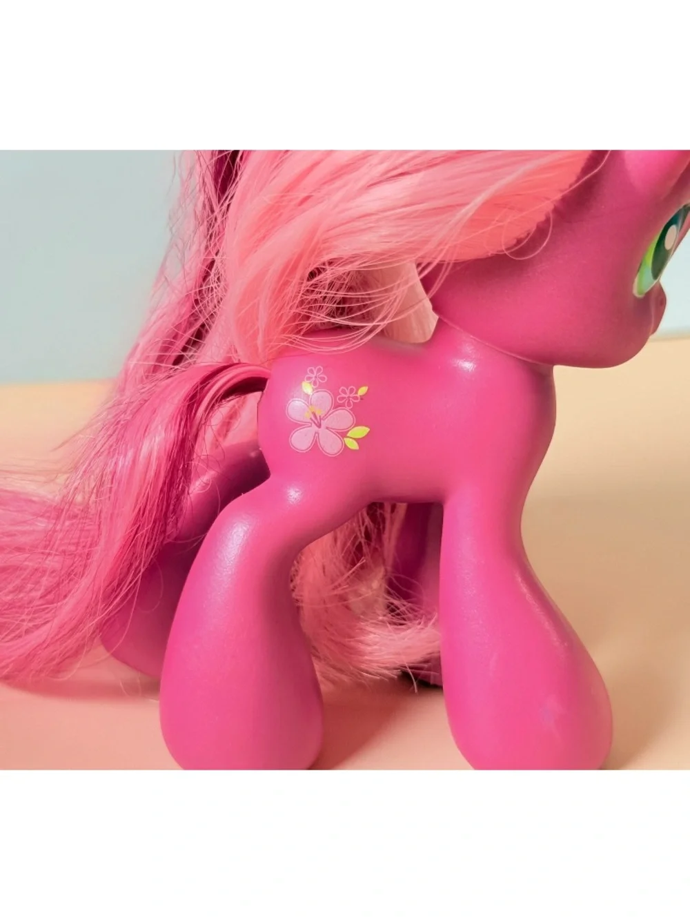 My Little Pony G3.5 Hasbro 2008 Cheerilee Pink Brushable Hair Figure 4